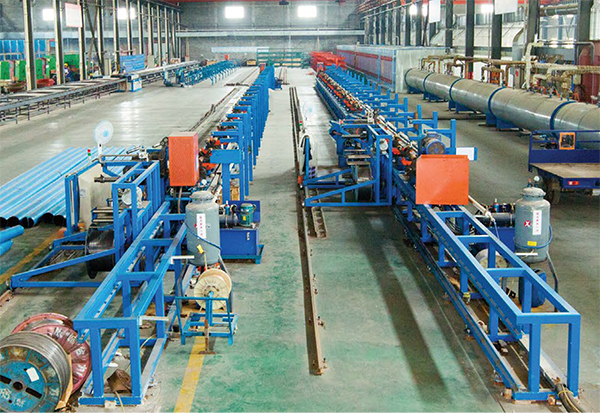 泽邦40米橡胶软管全自动生产线