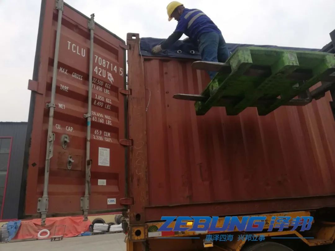 河北橡胶管企业海洋油管再出国门，一批海洋油管发往西非国家加纳
