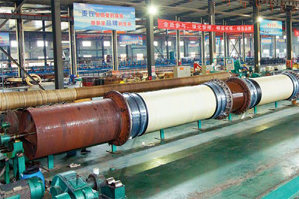 13米大口径橡胶软管生产线照片